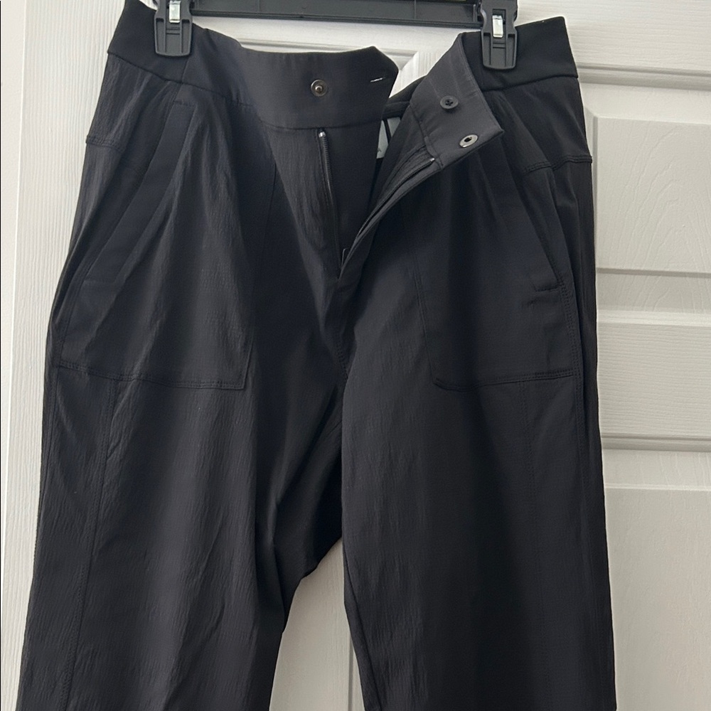 Athleta Black Track Pants - Picture 2 of 5